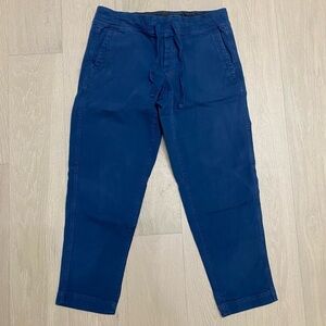 The North Face cropped women’s pants blue size small